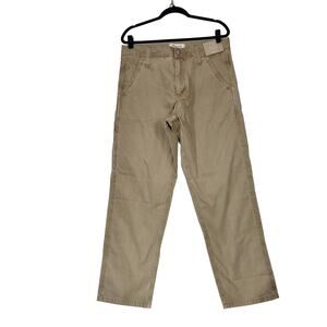 Madewell Men's Painter Pants 32x32 Tan Relaxed Fit Straight Leg 100% Cotton New